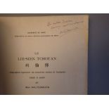 KALTENMARK (Max) (traduit et annoté par), Le Lie-Sien Tchouan (biographies [...]