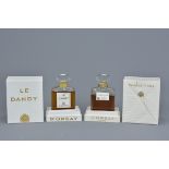 Two women's vintage perfume bottles. 'Le Dandy D'ORSAY Paris' 1/2oz in original box and 'Voulez-vous