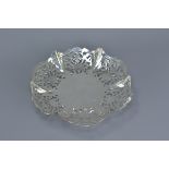 An English George VI silver Tazza pedestal dish. H