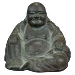 A Chinese Bronze Figure of Buddha