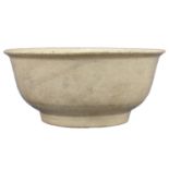 A Chinese 17th Century Dehua / Blanc de Chine Large Bowl (Ex. Museum)