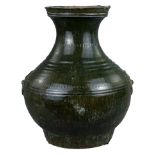 A Fine Chinese Han Dynasty Glazed Hu Jar with Oxford TL Test