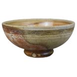 A Large English Studio Pottery Bowl – Chris Lewis