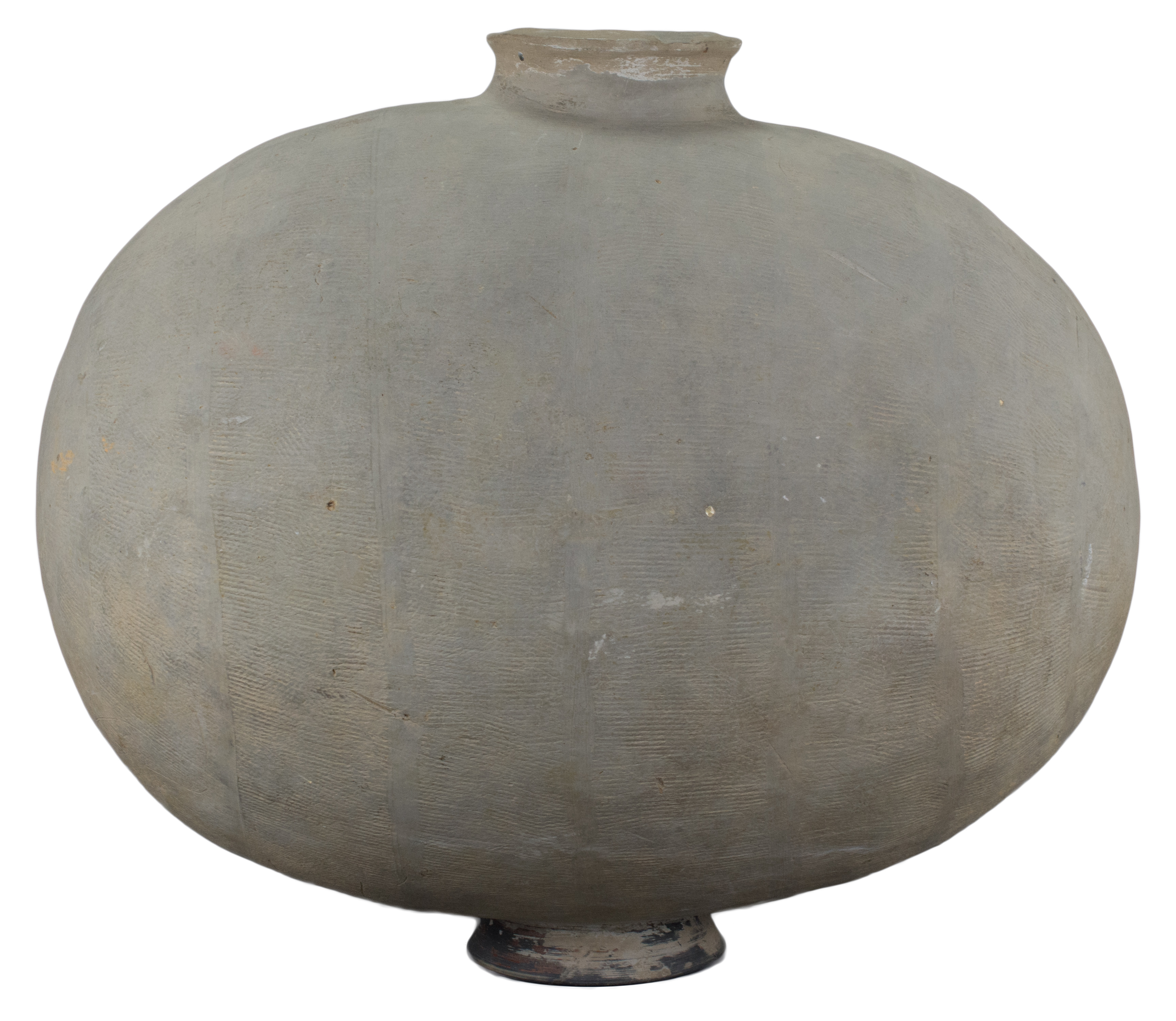 An Exceptionally LARGE Early Chinese Pottery Cocoon Jar with Oxford TL Test – Han Dynasty or Earlier