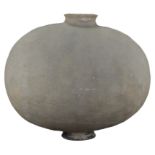 An Exceptionally LARGE Early Chinese Pottery Cocoon Jar with Oxford TL Test – Han Dynasty or Earlier