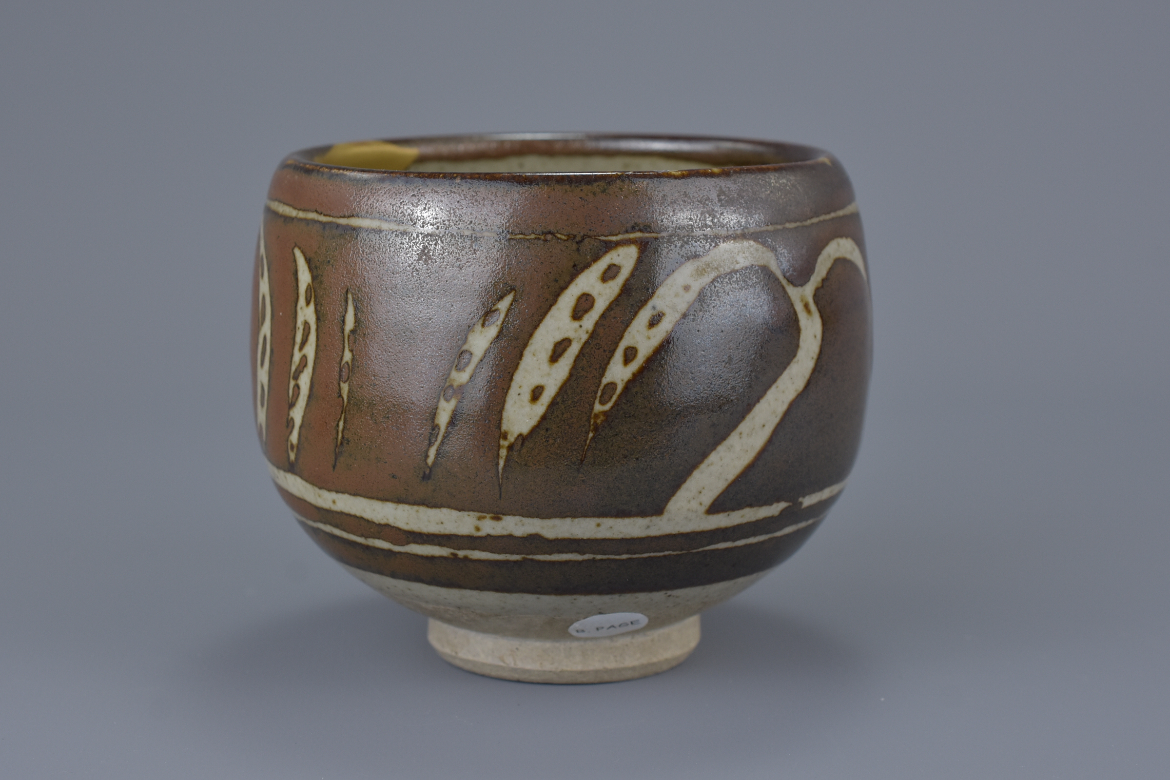 A Studio Pottery Jar, St. Ives, Bernard Leach with Gold Kintsugi Repair - Image 3 of 16