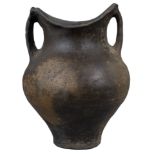 A Rare Chinese Neolithic Black Pottery Jar – Siwa Culture