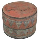 A Rare Chinese Han Dynasty Painted & Incised Pottery Box – Phoenix