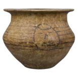 An Unusual Chinese or South-East Asian Neolithic Pottery Jar