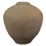 An Exceptionally LARGE Chinese Pottery Storage Jar – Warring States or Later