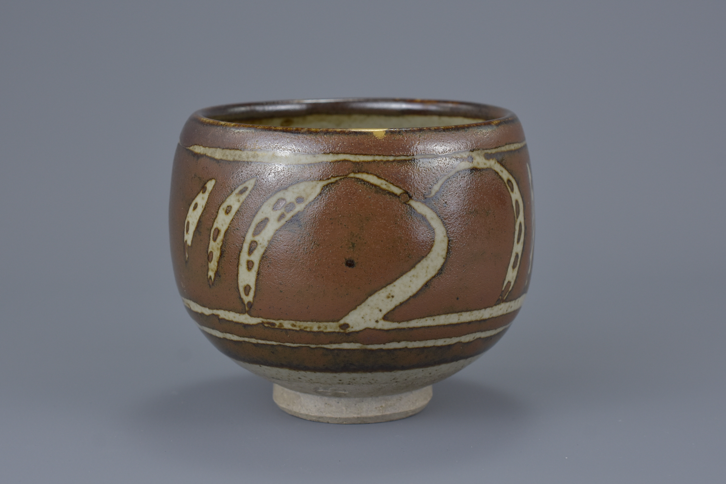 A Studio Pottery Jar, St. Ives, Bernard Leach with Gold Kintsugi Repair - Image 2 of 16