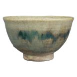 A Japanese 19th Century Mino Pottery Tea Bowl