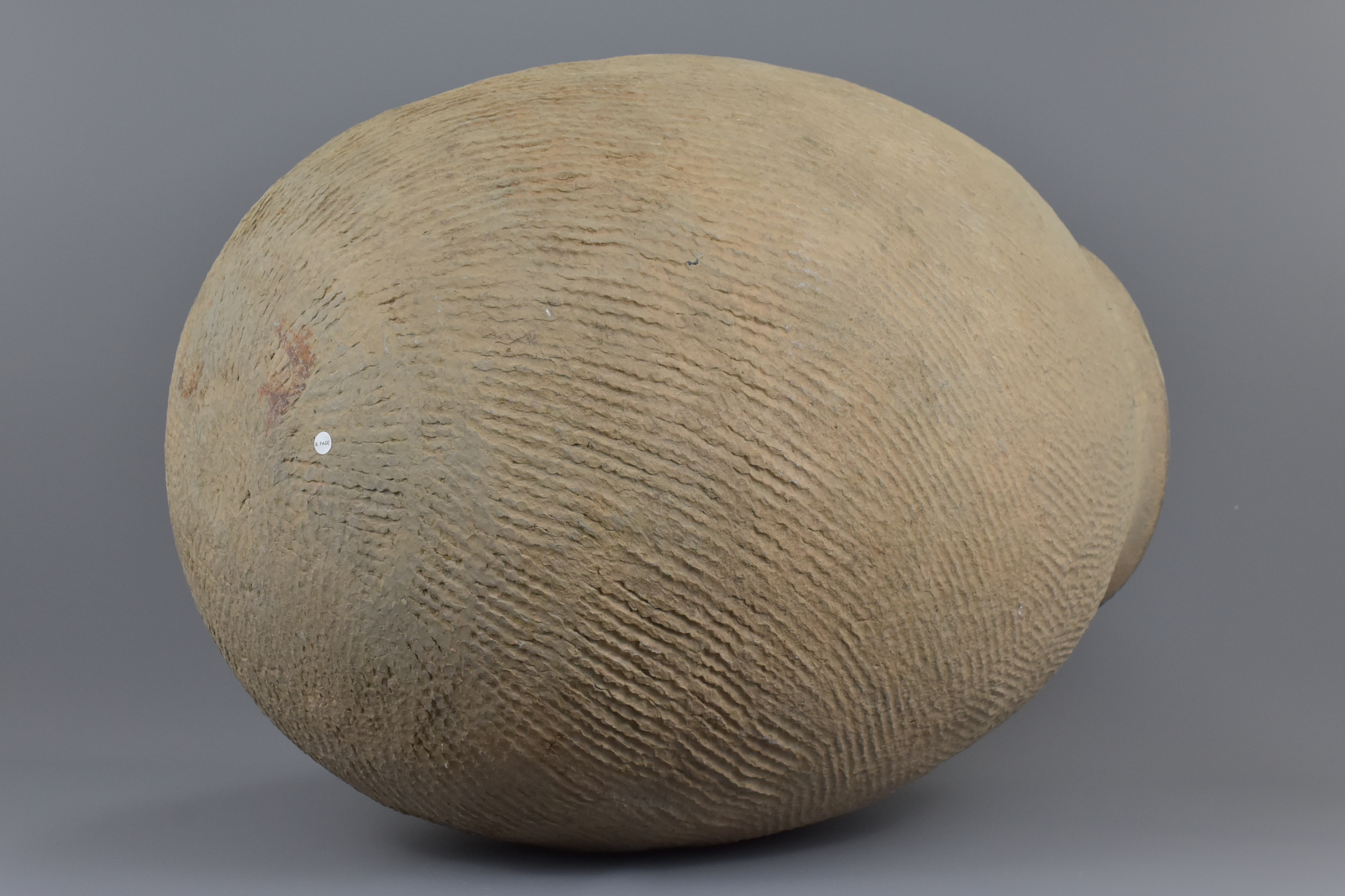 An Exceptionally LARGE Chinese Neolithic / Bronze Age Impressed Pottery Jar with Oxford TL Test - Image 4 of 7