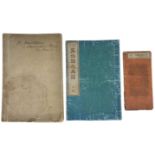 Three Japanese books 19th Century - Meiji Period