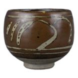 A Studio Pottery Jar, St. Ives, Bernard Leach with Gold Kintsugi Repair