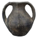 A Very Rare Chinese Black Pottery Amphora – Han Dynasty or earlier