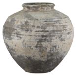 A LARGE Chinese Warring States Impressed Pottery Jar with Oxford TL Test (475 - 221 BC)