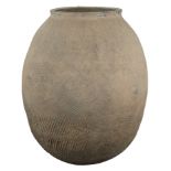 An Exceptionally LARGE Chinese Neolithic / Bronze Age Impressed Pottery Jar with Oxford TL Test
