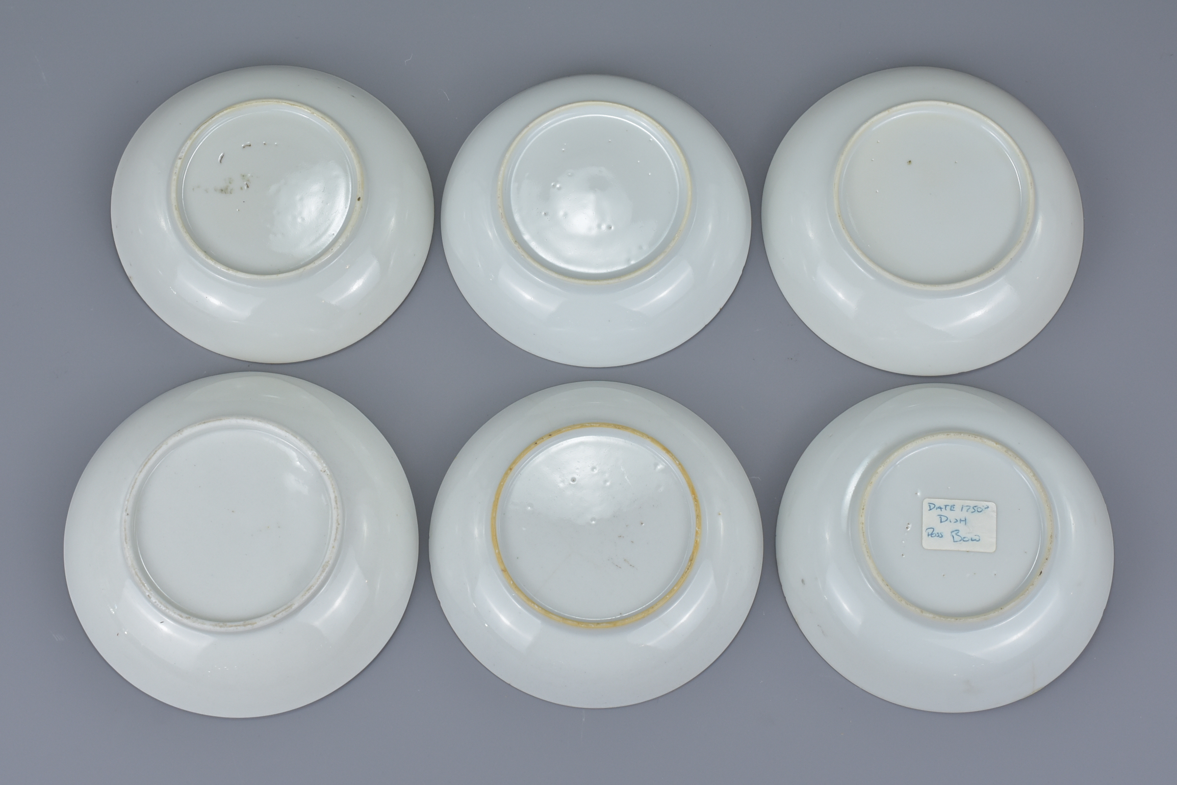 A group of ten Chinese 18th C. porcelain tea cups - Image 3 of 5