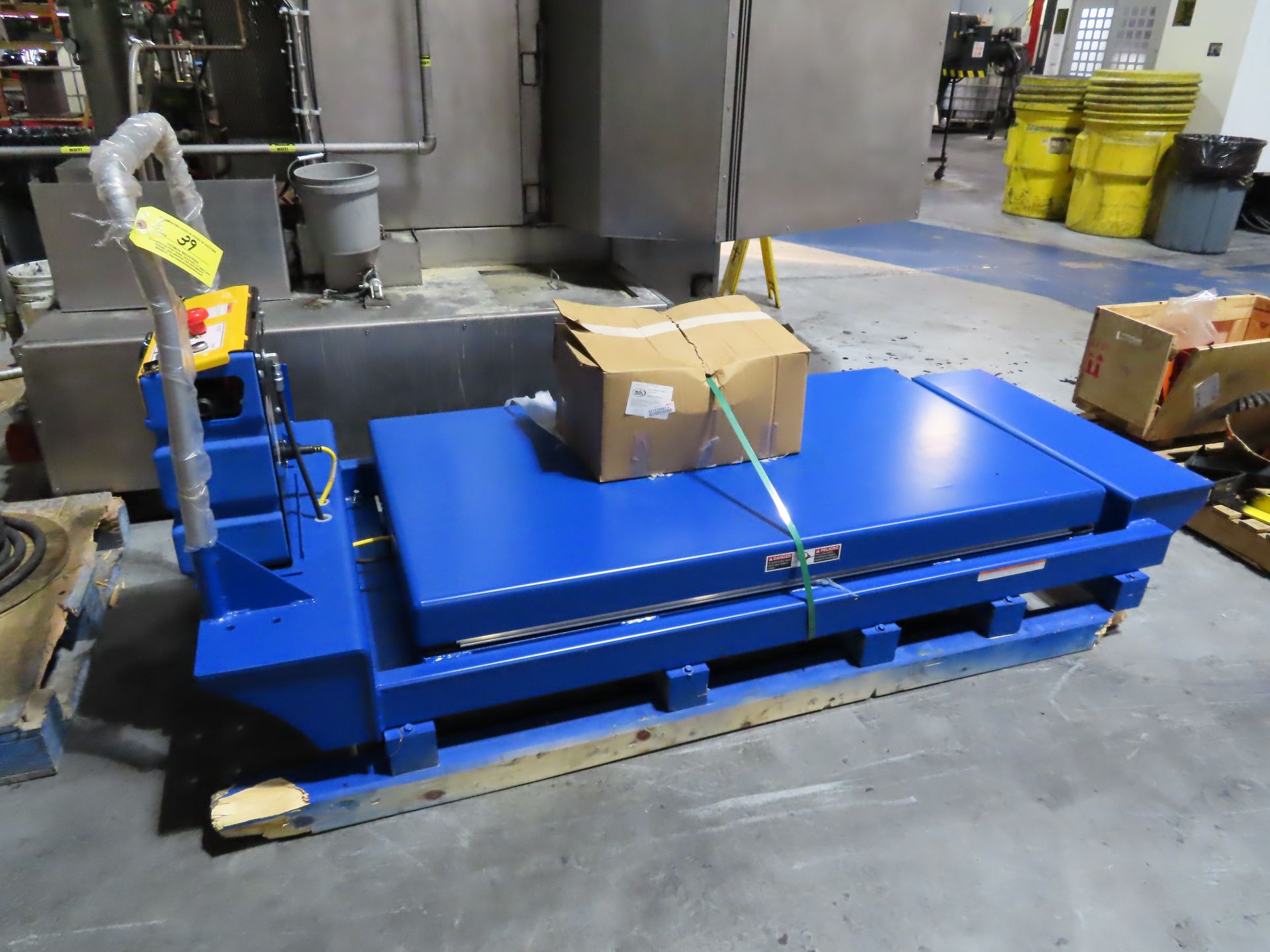 2020 Portable 4000 lb Electric Lift Table Model PST-3664-4-60, S/N S1860279, 4,000 lb Cap - Image 4 of 4