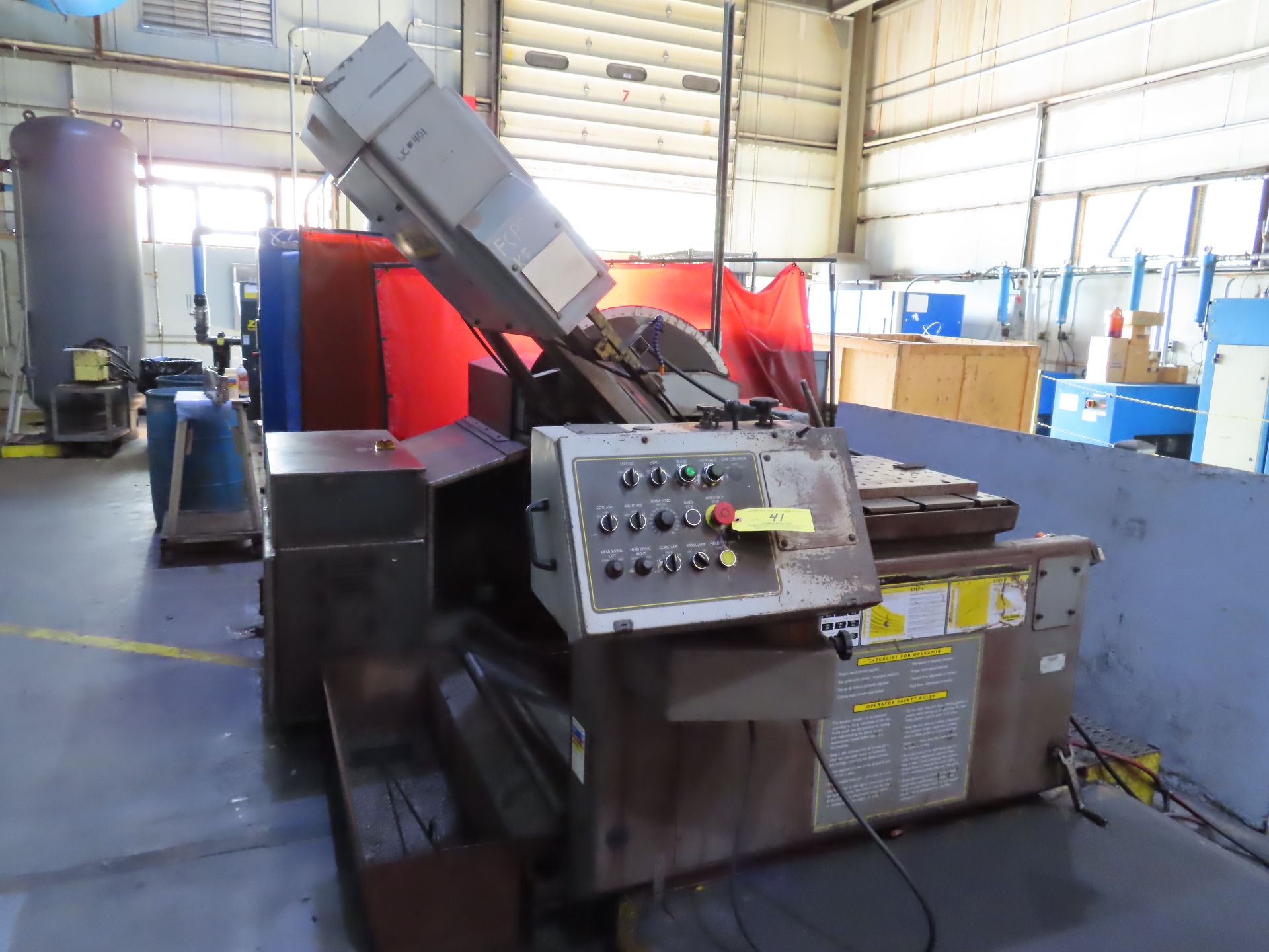 Hyd-Mech Vertical Band Saw Model V-18 Sries II - Image 2 of 3