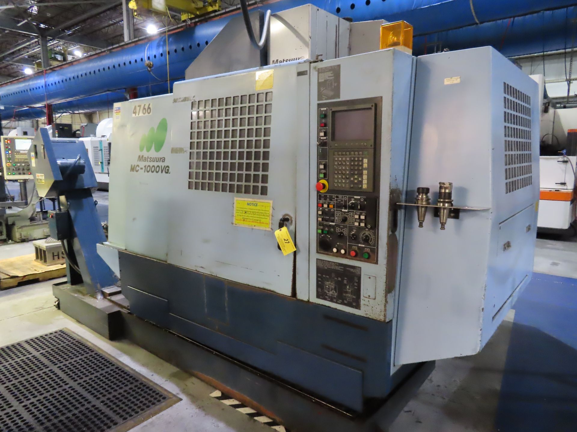 1999 Matsuura MC-1000VGX CNC VMC