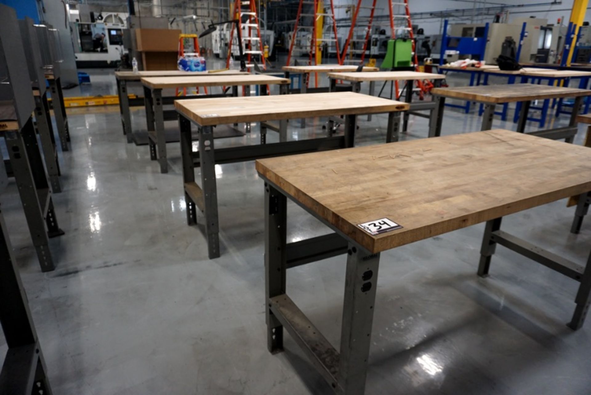 Global Maple Top Work Benches - Image 4 of 4