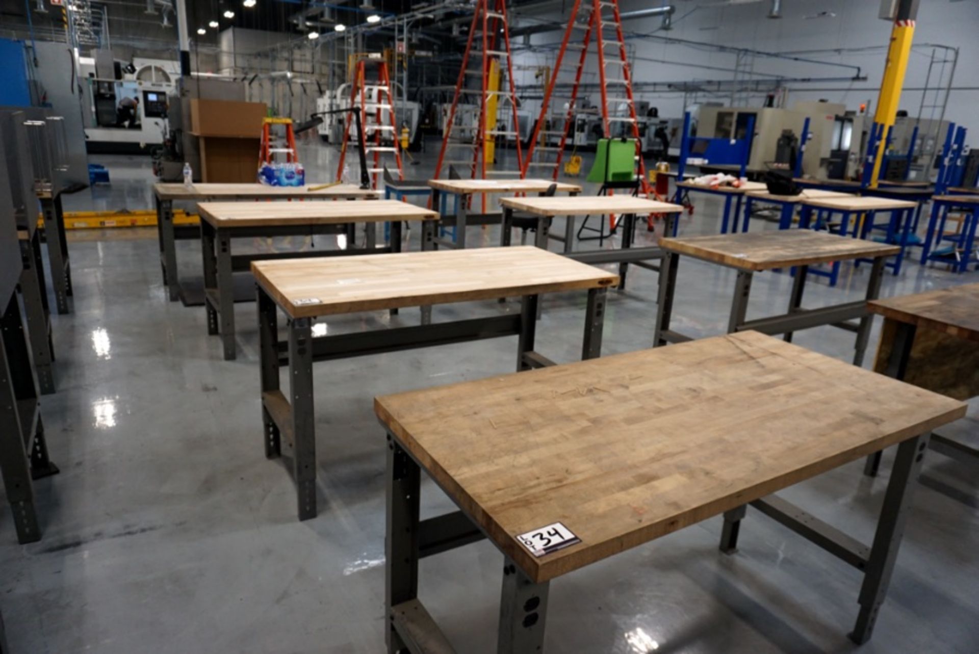 Global Maple Top Work Benches - Image 3 of 4