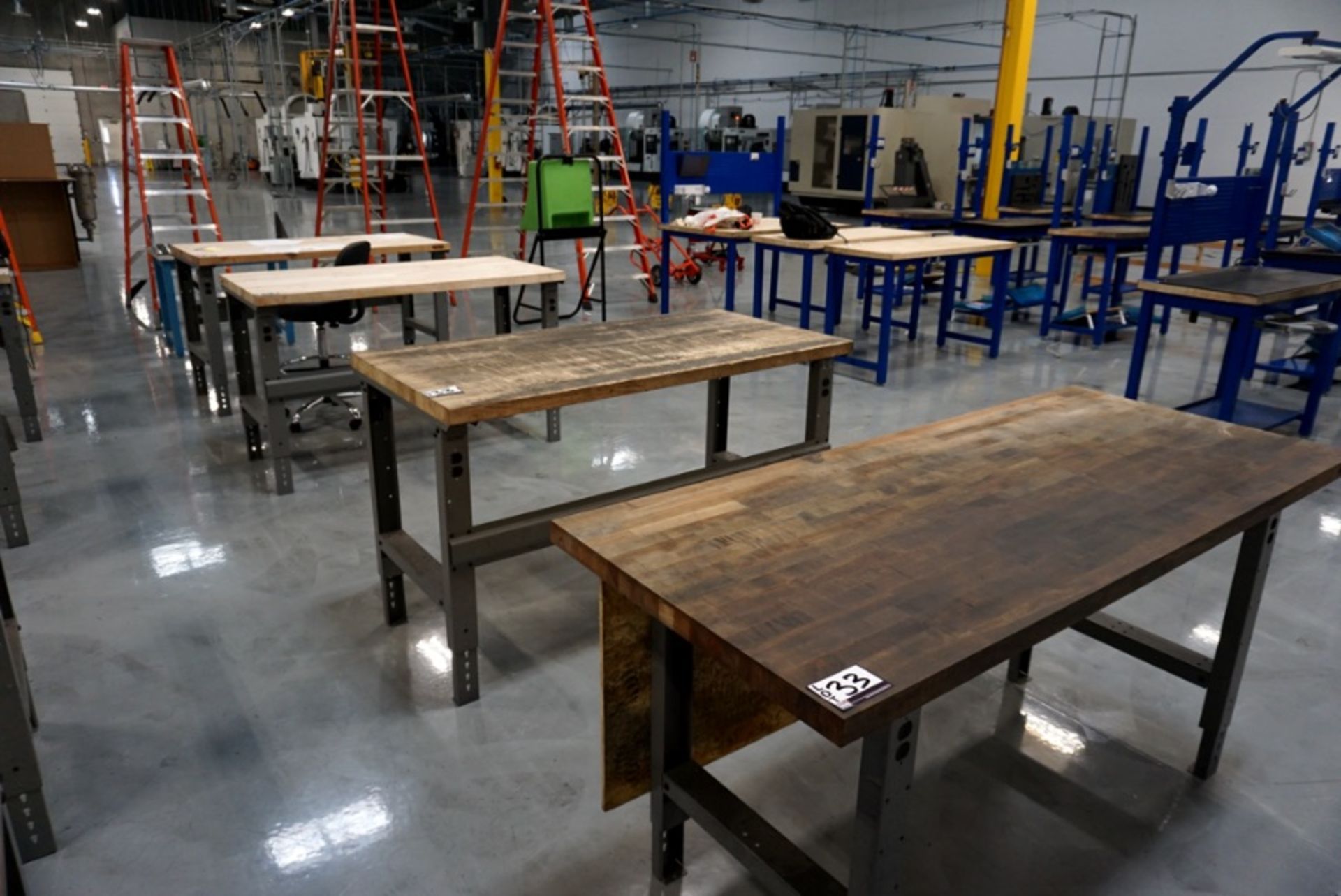 Global Maple Top Work Benches - Image 2 of 4