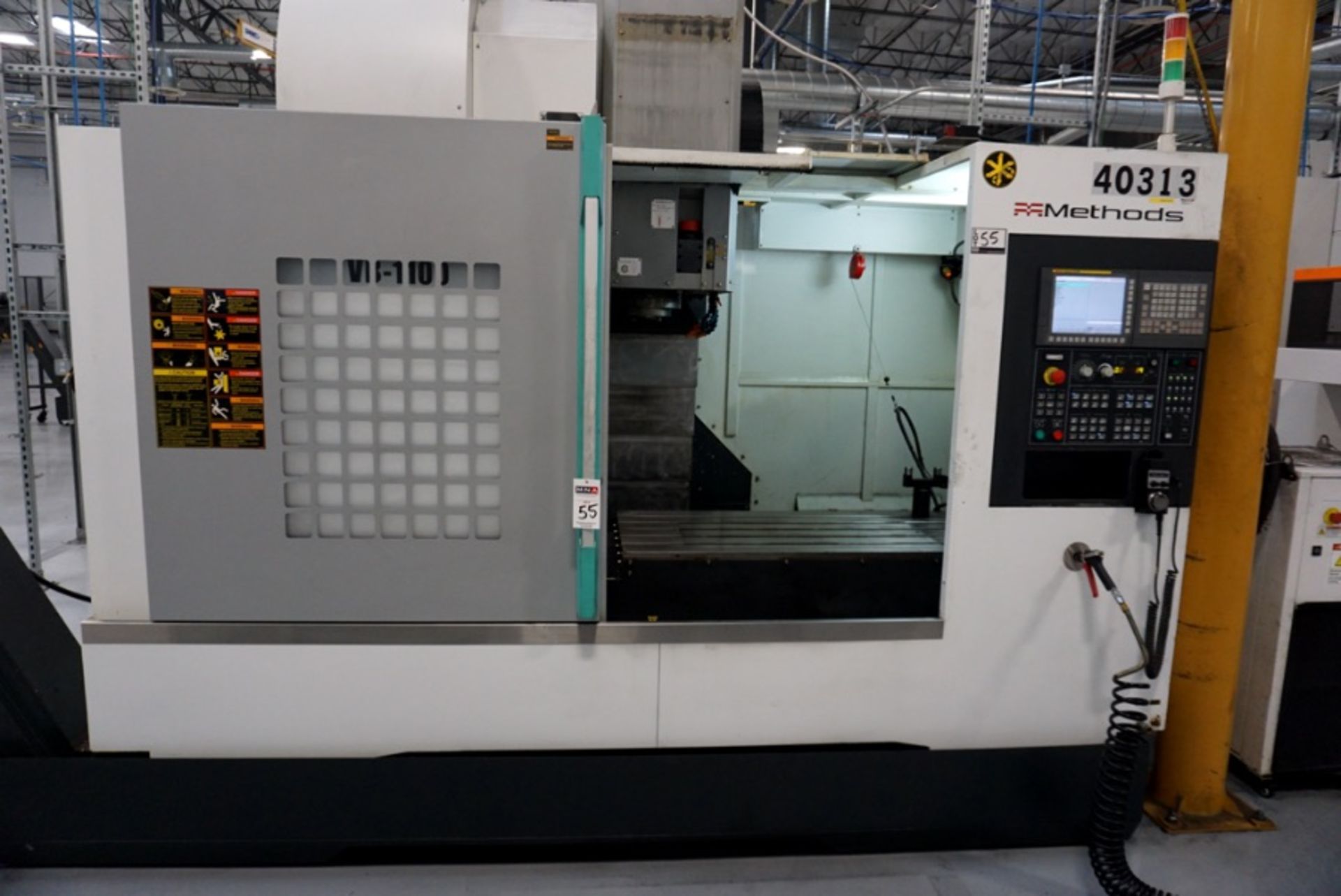 2017, Feeler VB1100 Vertical Machining Center, Fanuc Series Oi-MF Control, *4th Axis Ready* - Image 2 of 10