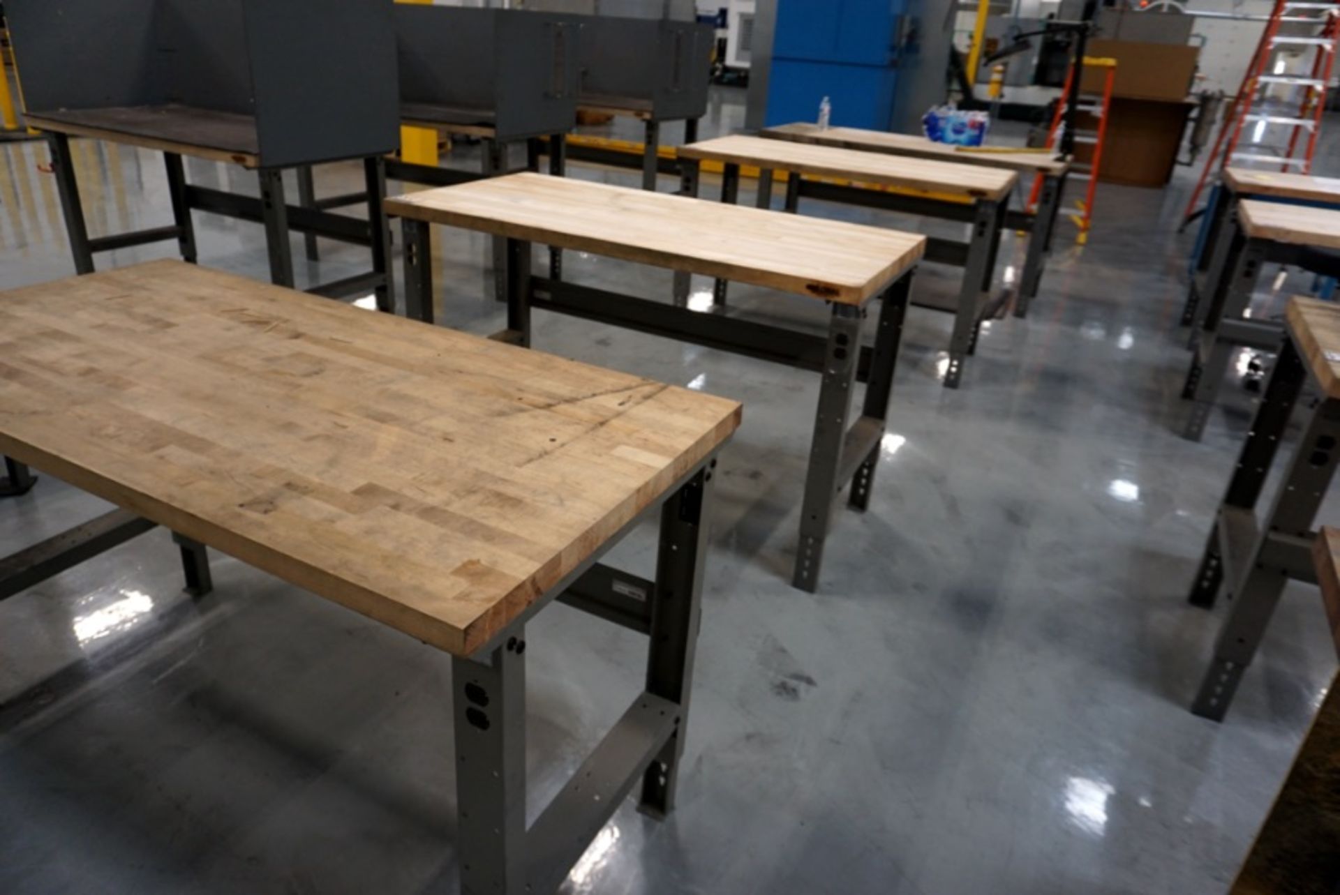 Global Maple Top Work Benches