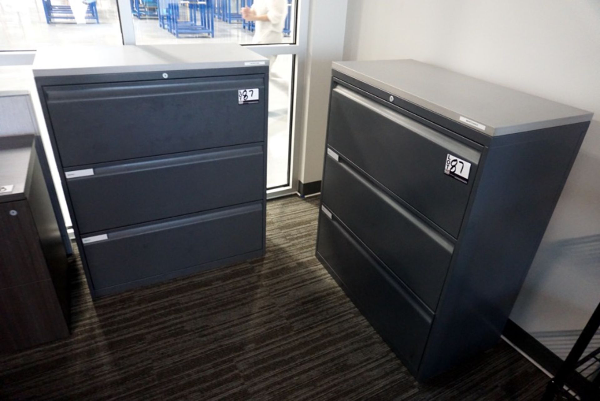 2 Lateral File Cabinets - Image 2 of 2