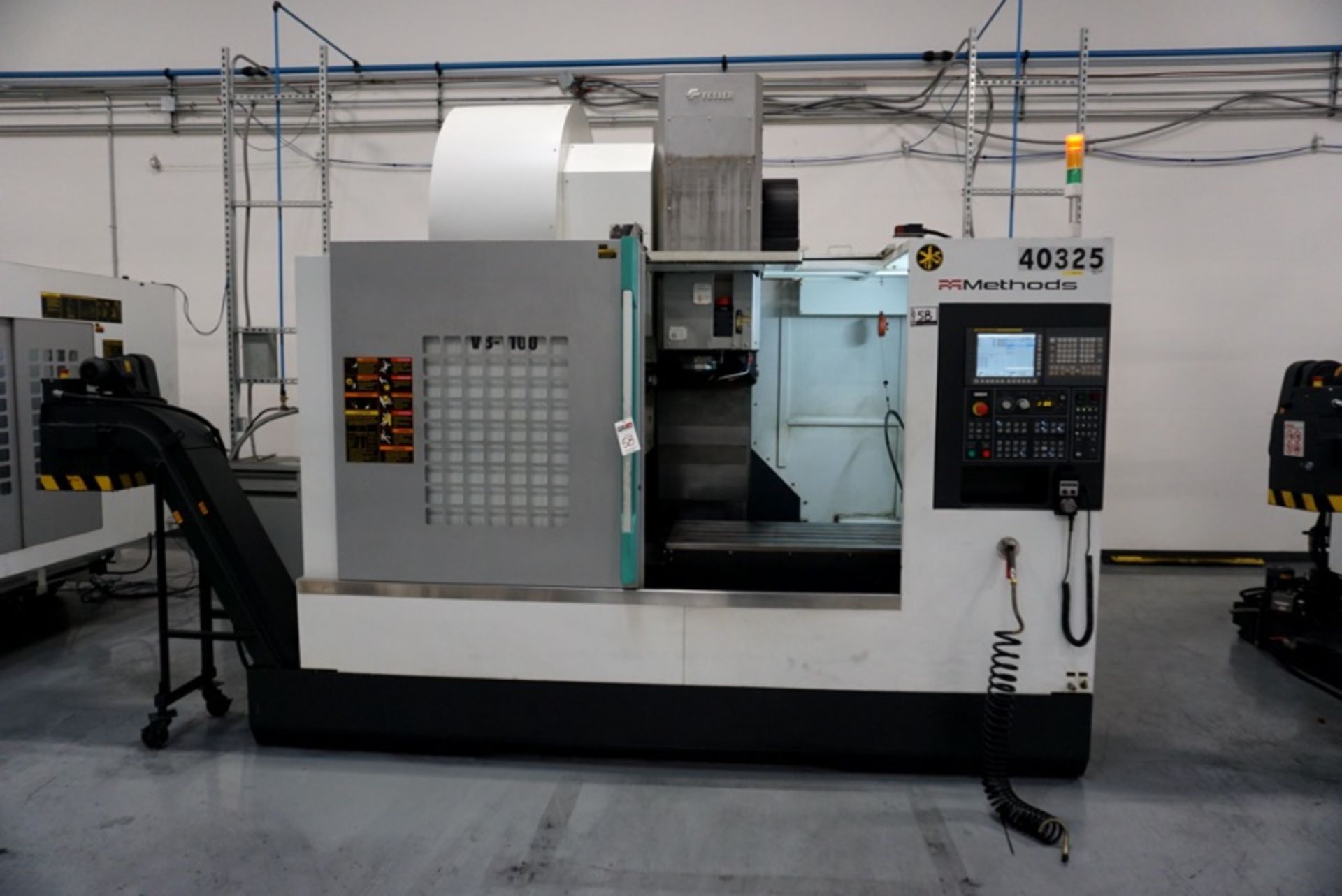 2017, Feeler VB1100 Vertical Machining Center, Fanuc Series Oi-MF Control, *4th Axis Ready* - Image 2 of 8