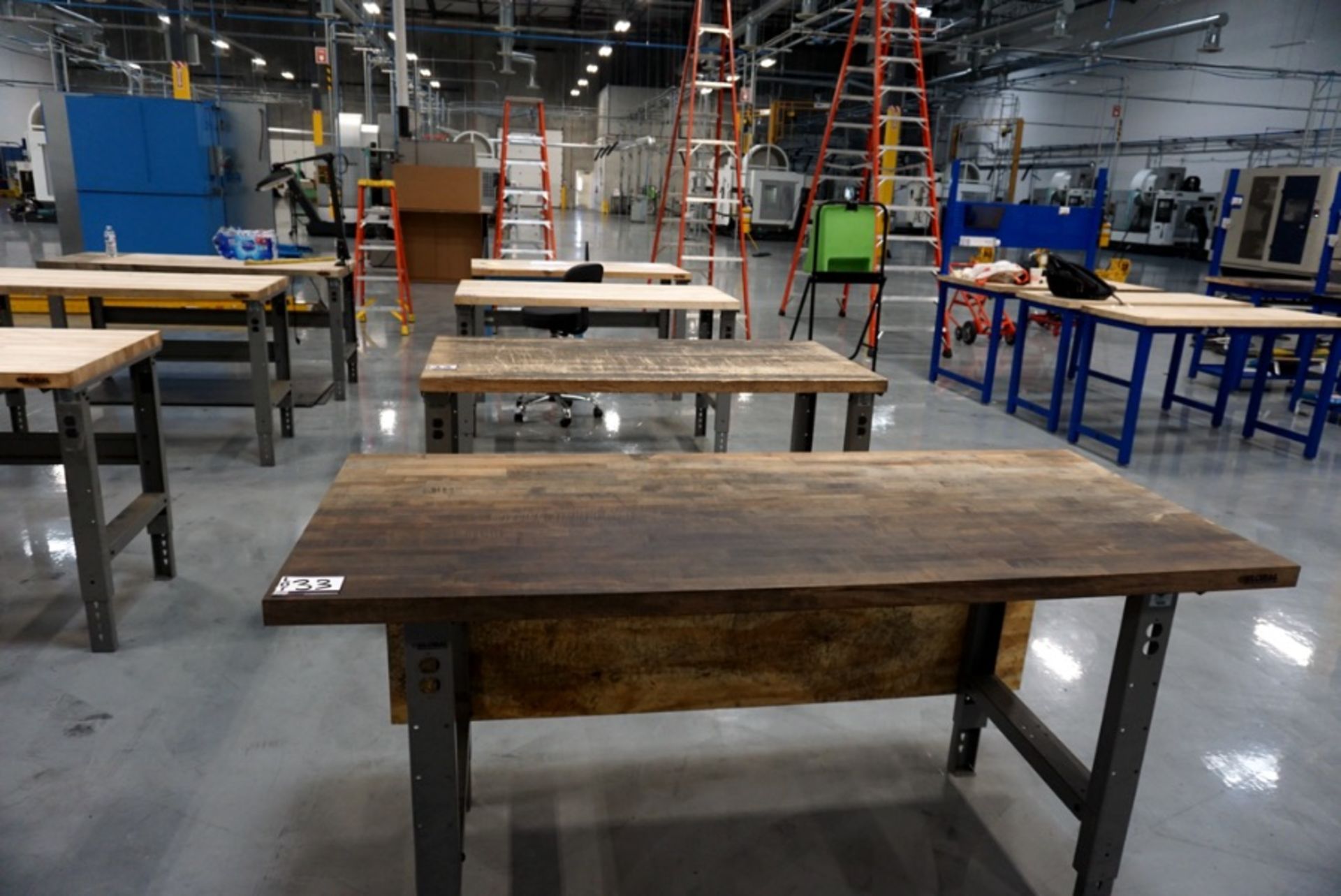 Global Maple Top Work Benches - Image 3 of 4