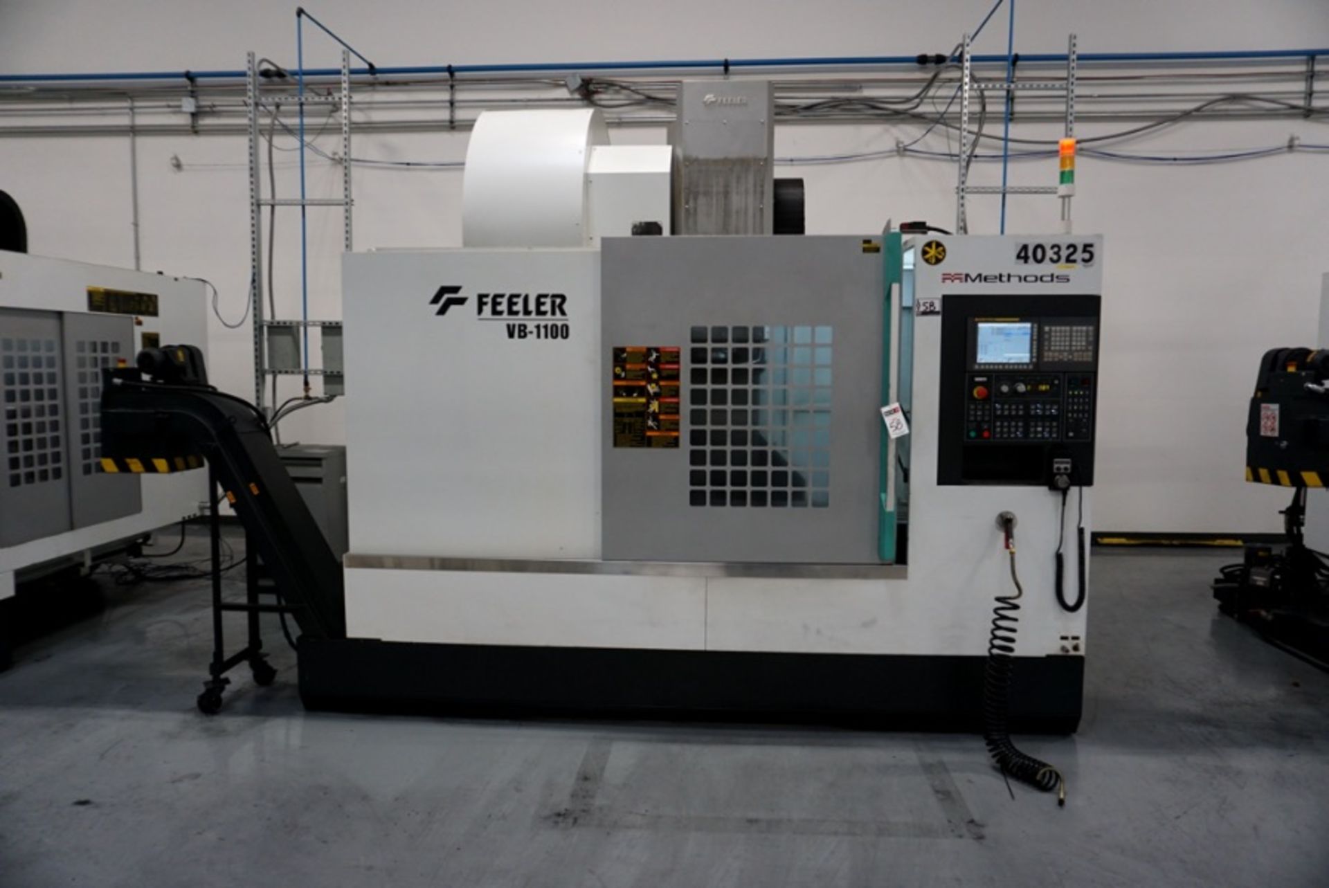 2017, Feeler VB1100 Vertical Machining Center, Fanuc Series Oi-MF Control, *4th Axis Ready*