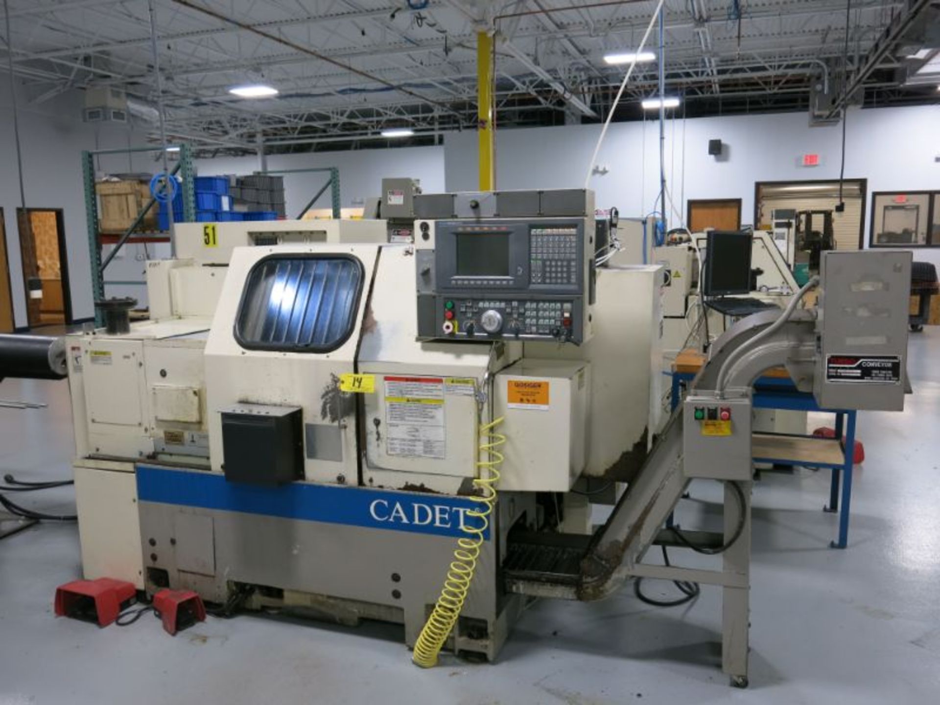 1997 Okuma Cadet LNC8 CNC Turning Center