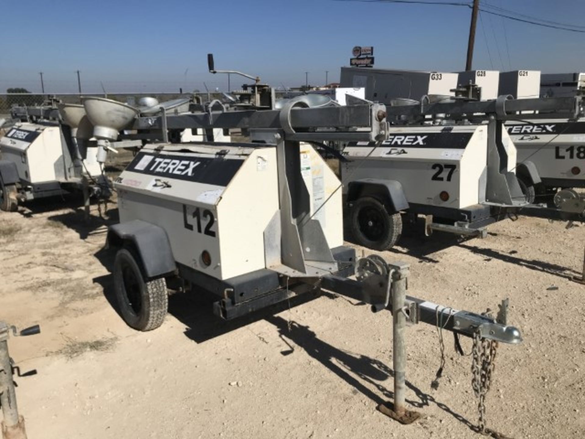 White Plant/generator 2012 Terex RL 4000 4ZJSL1413C1000868 6562 Terex Light - Image 2 of 6