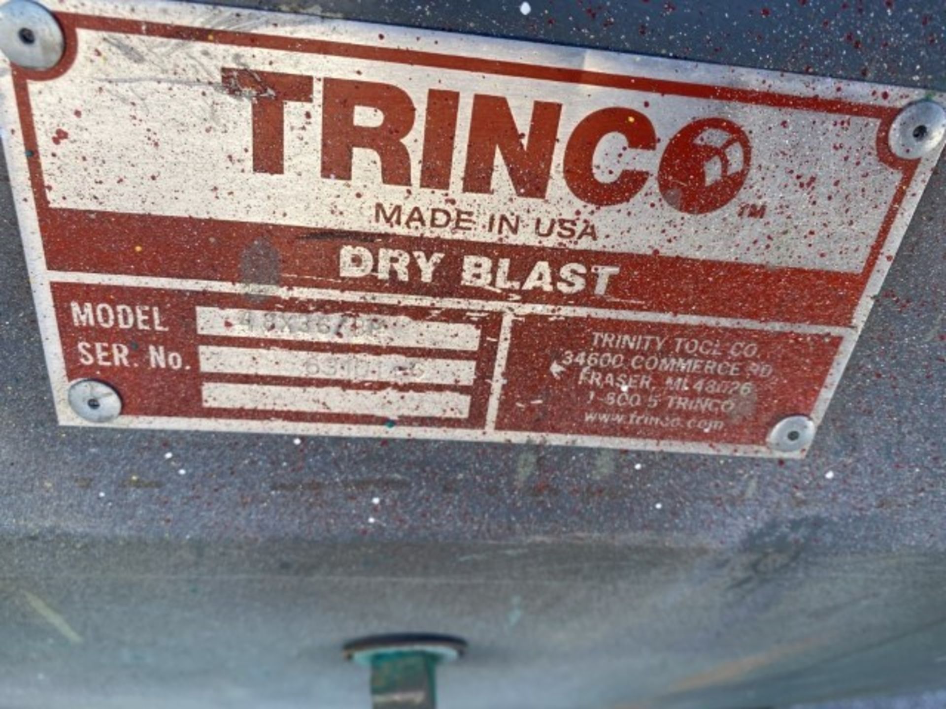 Tinco Dry Blast Located Odessa - Image 2 of 2