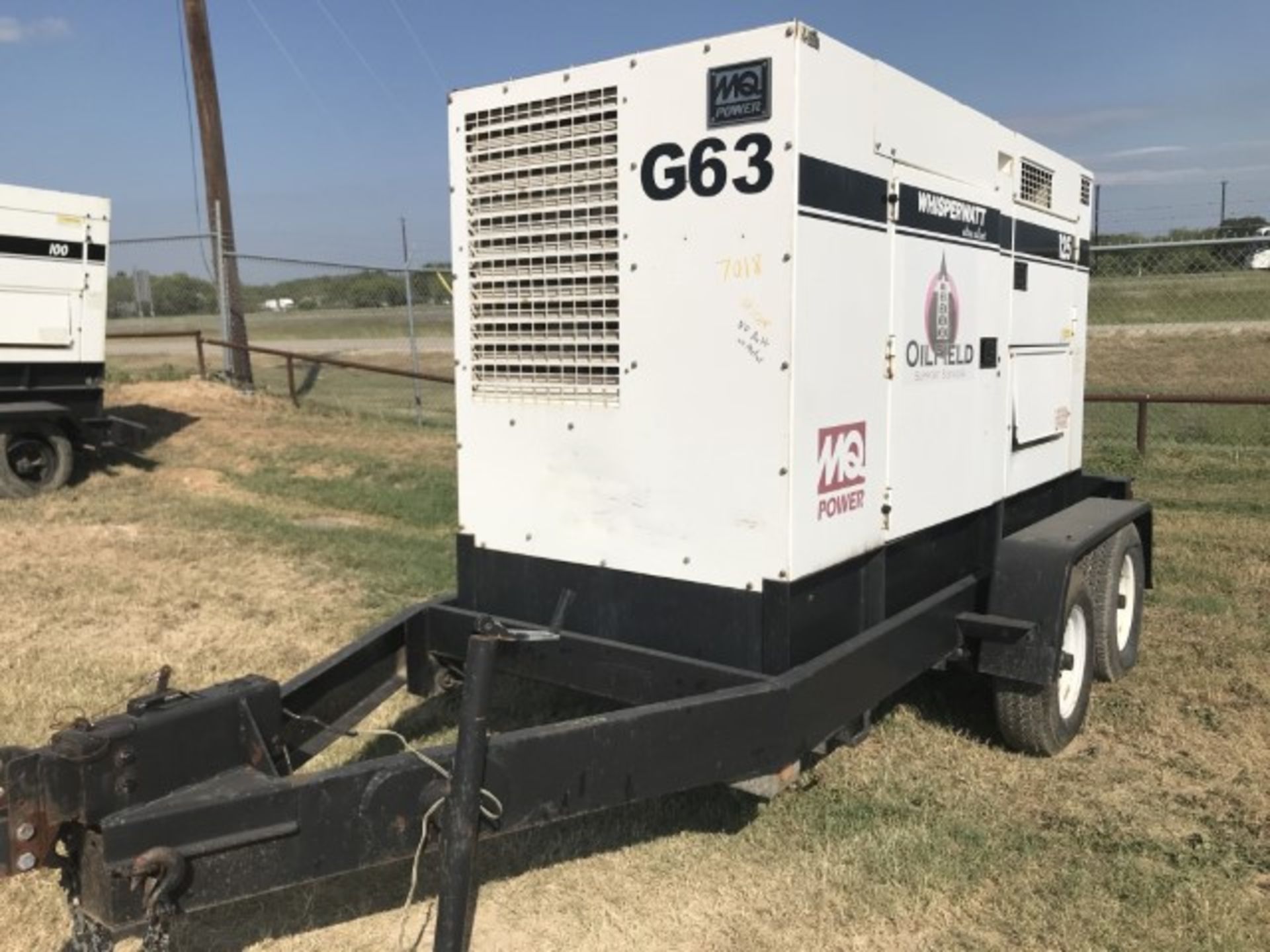 Trailer Mount A Generator MQ power DCA 125 US J 8500499 146 125kw Generator