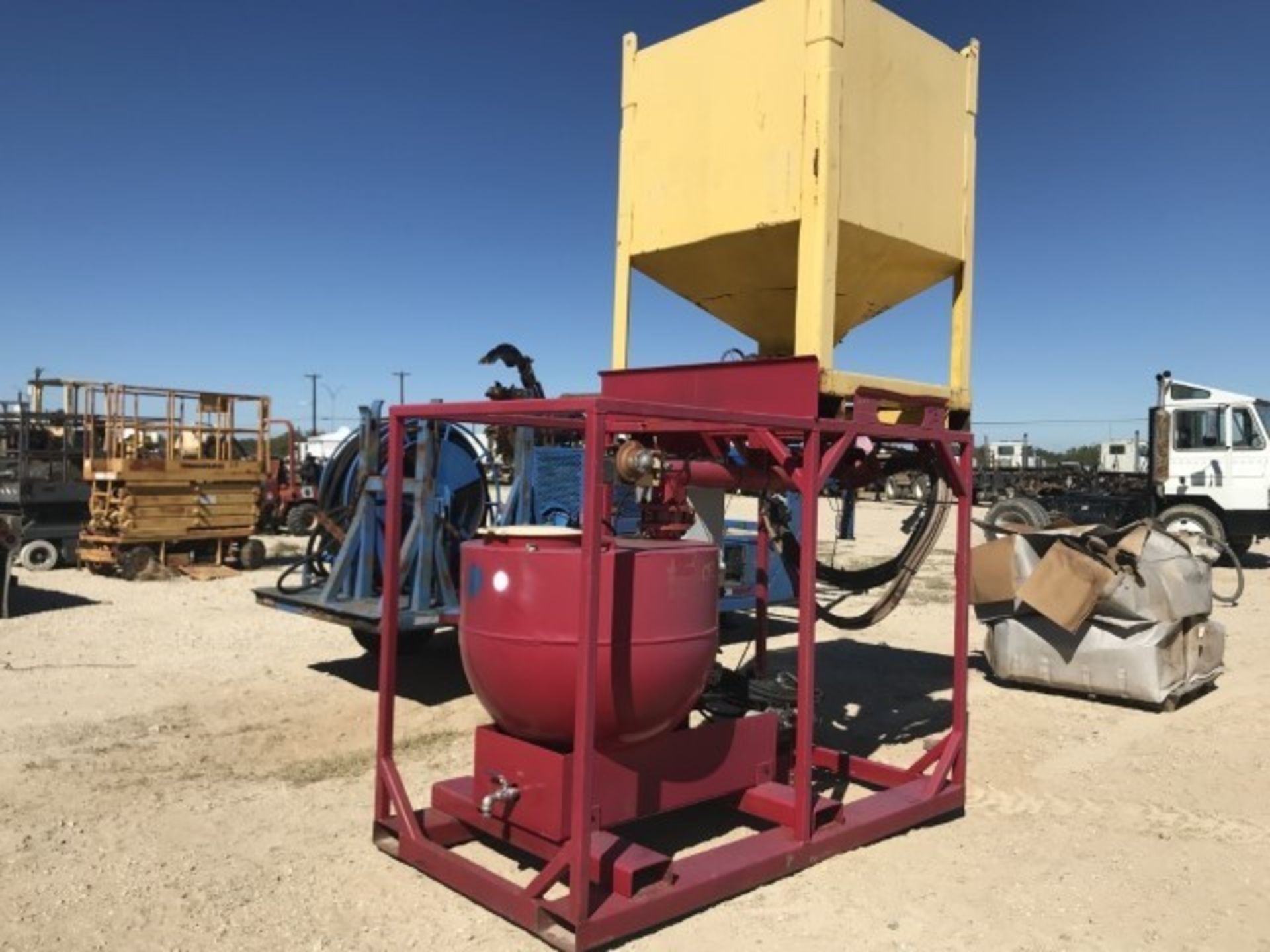 Mixing Unit U-00008 Safe T Mix. Electric Mixing Unit With Hopper. Located I - Image 5 of 7