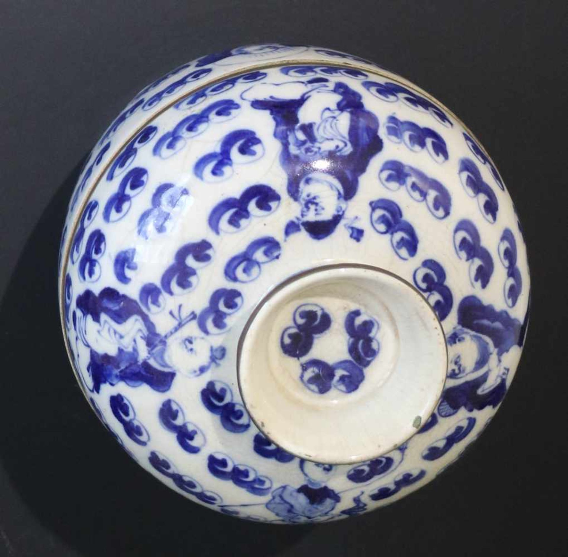 Chinese blue and white potChinese blue and white potH 21 dia 21 cm - Bild 4 aus 8