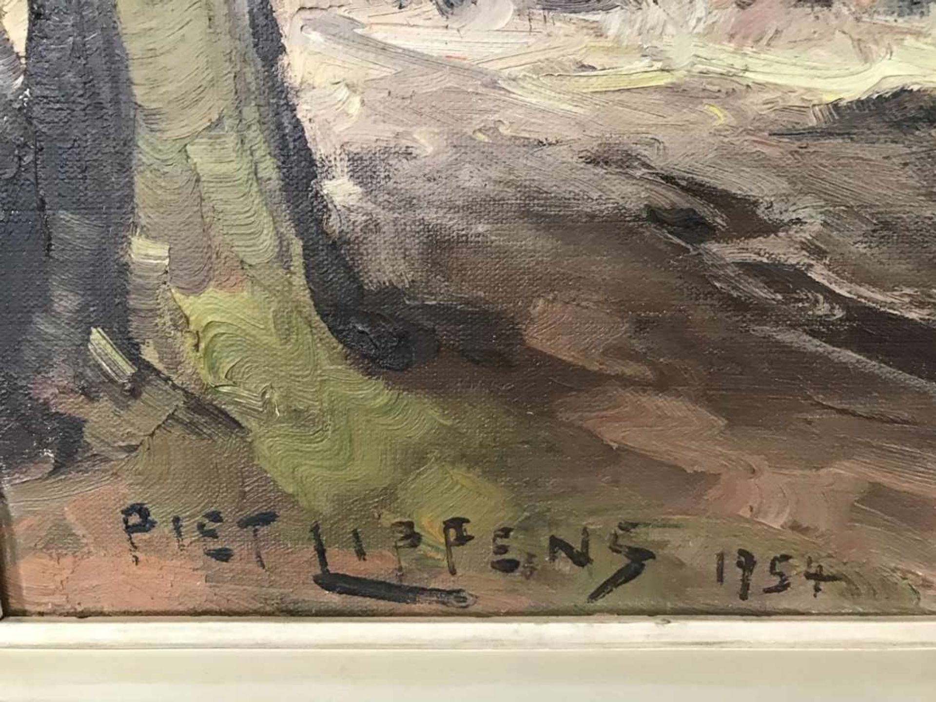 Piet LIPPENS (1890-1981)oil on canvas Gypsies100 x 70 cm - Bild 6 aus 7