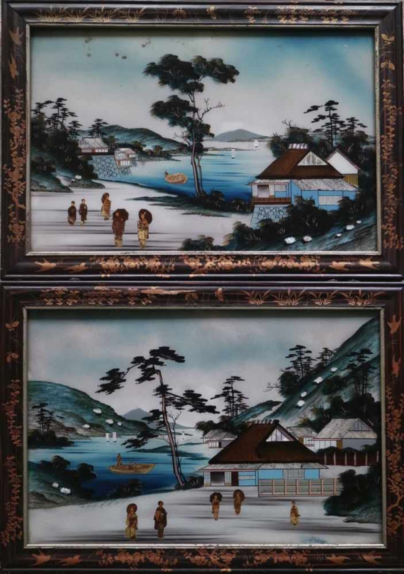 Chinoiseries on glassChinoiseries on glass42 x 63 cm