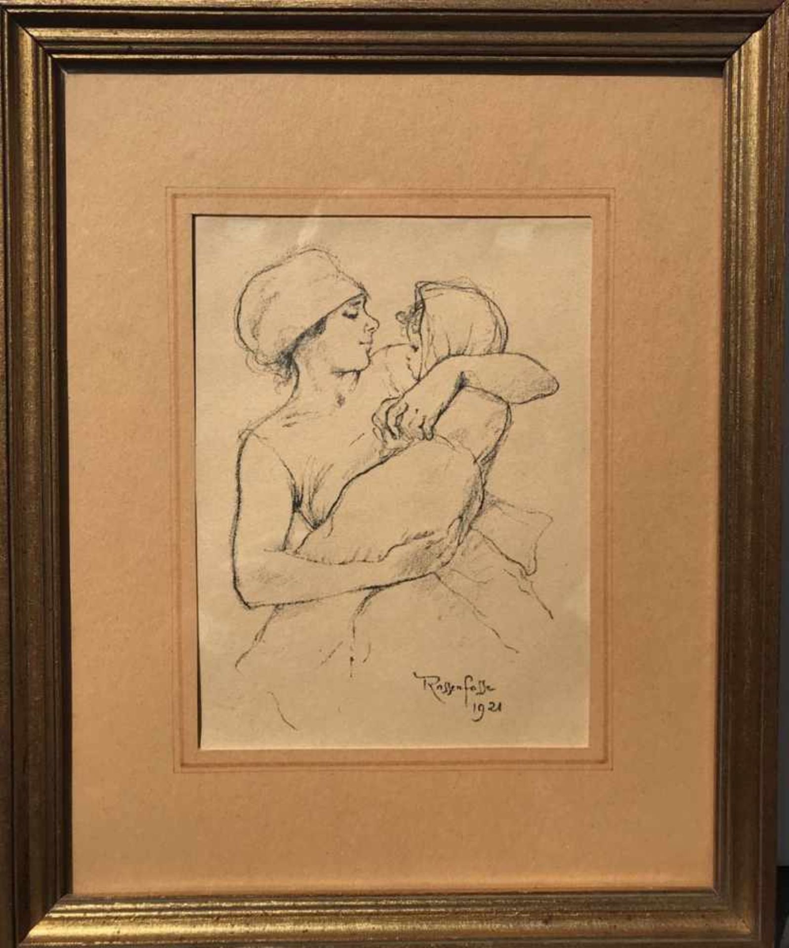 Armand RASSENFOSSE (1862-1934)Litho dated 1921 - Bild 3 aus 4