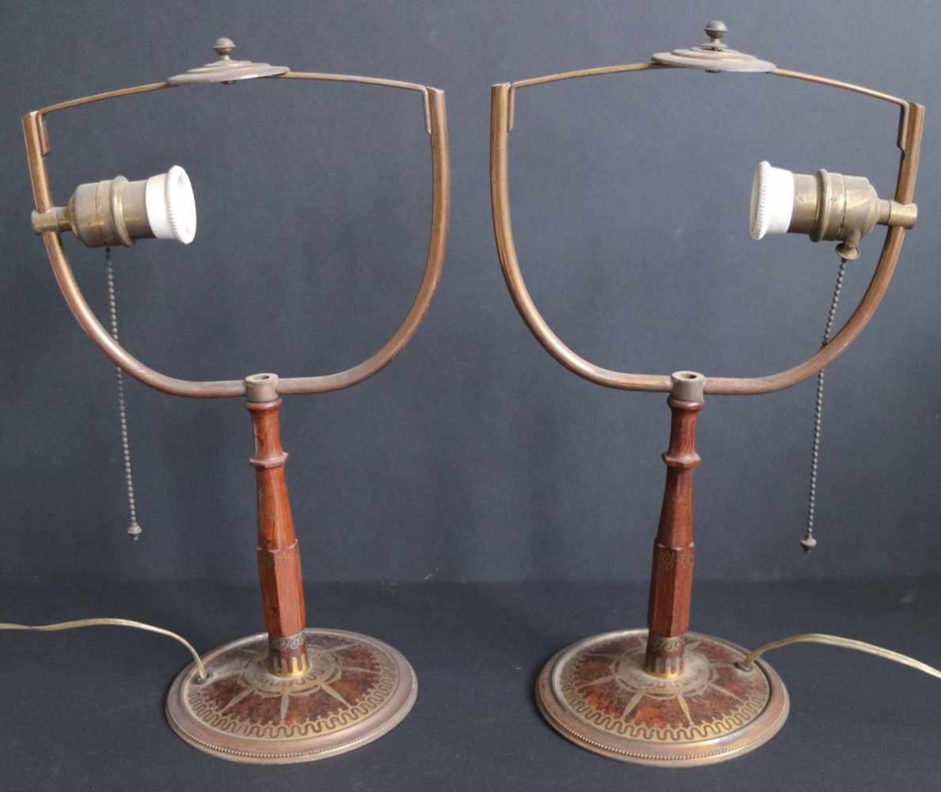 Erhard & SöhneCouple table lamps (without shade)H 42 cm Erhard & SöhneCouple table lamps (without