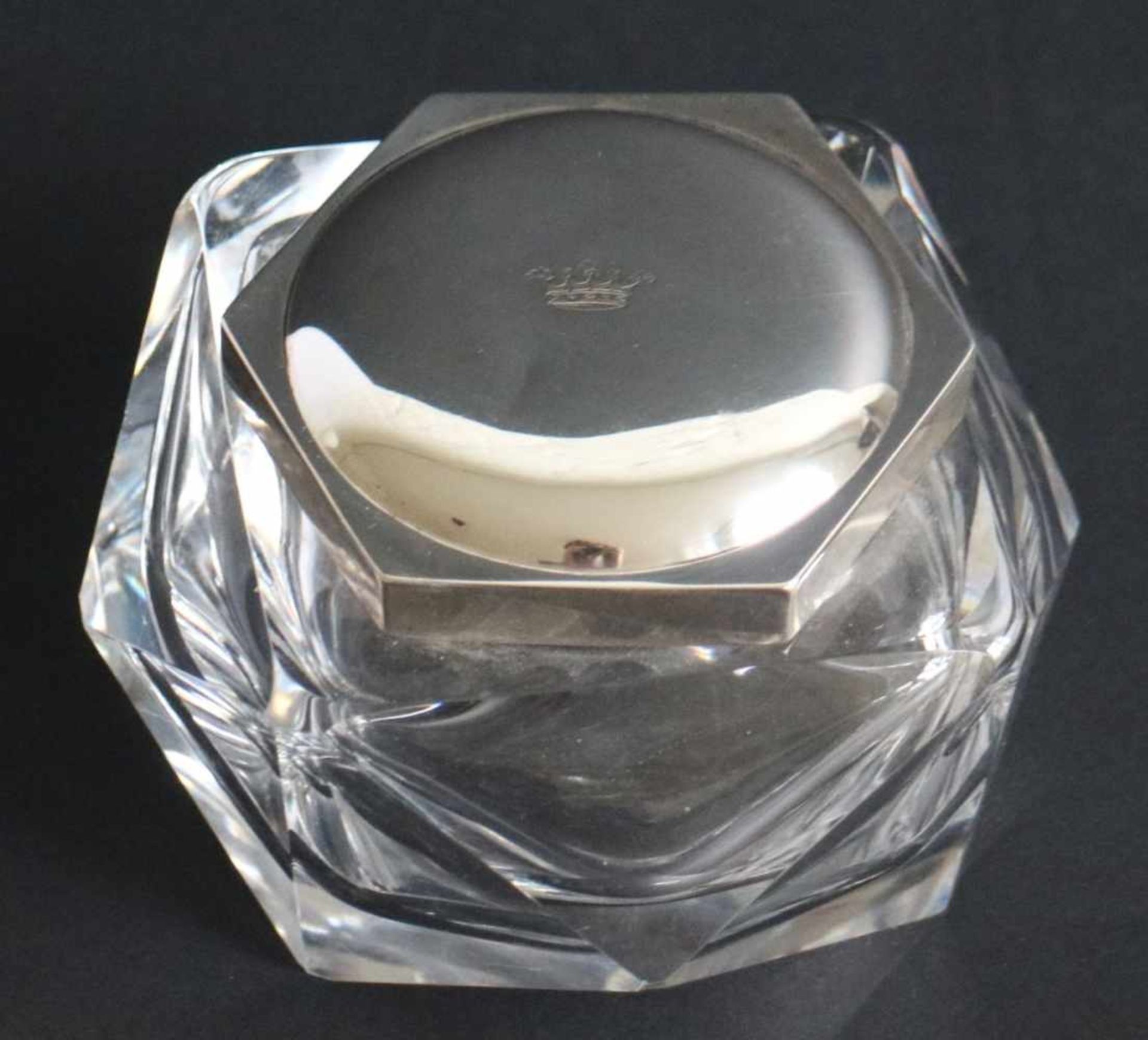 Art Deco Inkwell DelheidArt Deco Inkwell DelheidH 7 dia 12, 5 cm