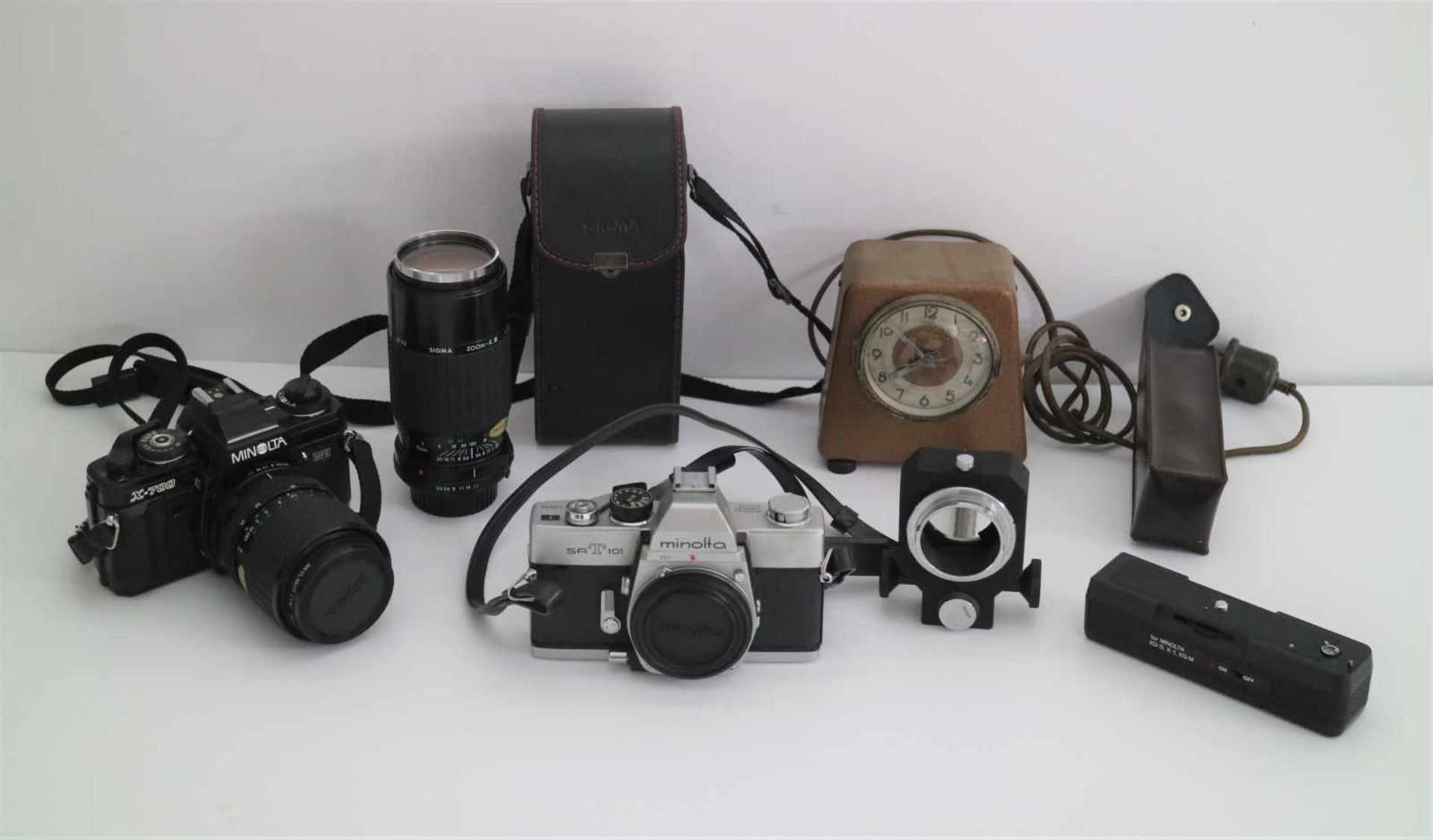 Lot of cameras Minolta and miscellaneous