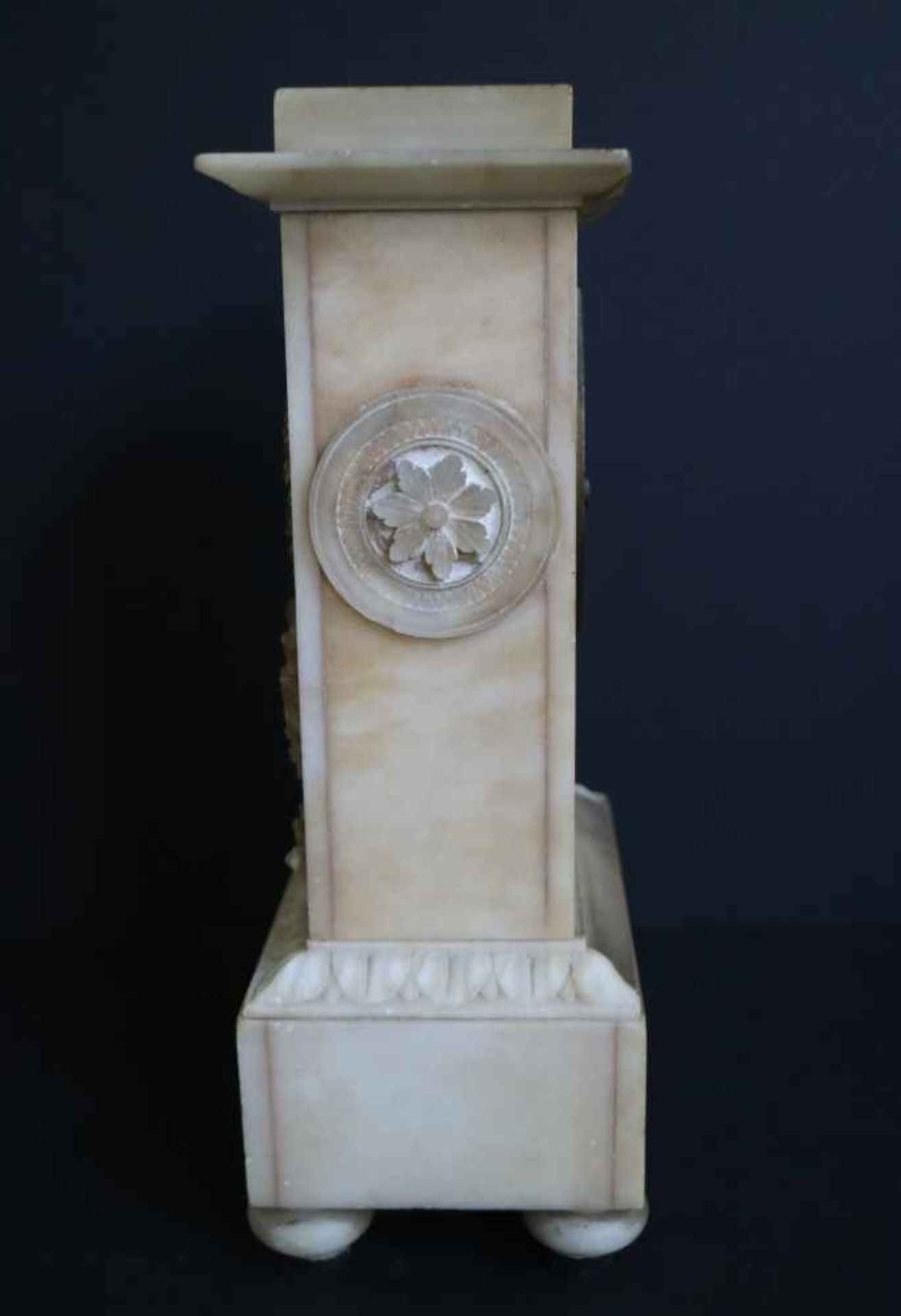 Alabaster clock - Bild 3 aus 5