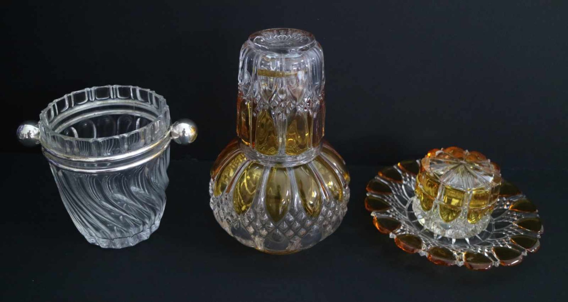 Lot of glass and crystal work - Bild 4 aus 4