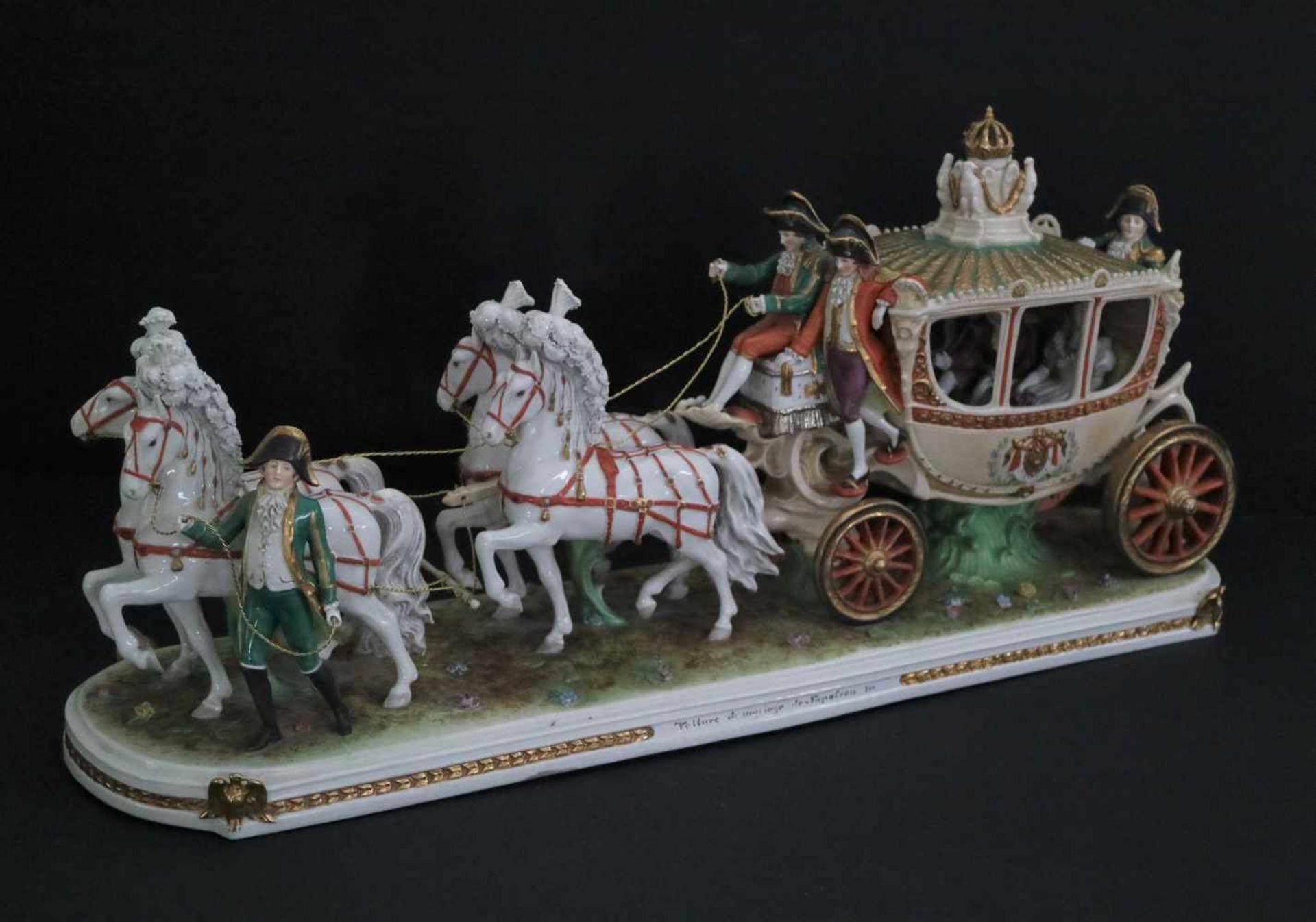 Carriage with horses